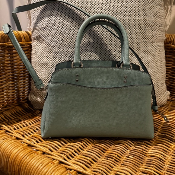 NWOT COACH Mini Lillie Carryall Powder Blue - Picture 3 of 15